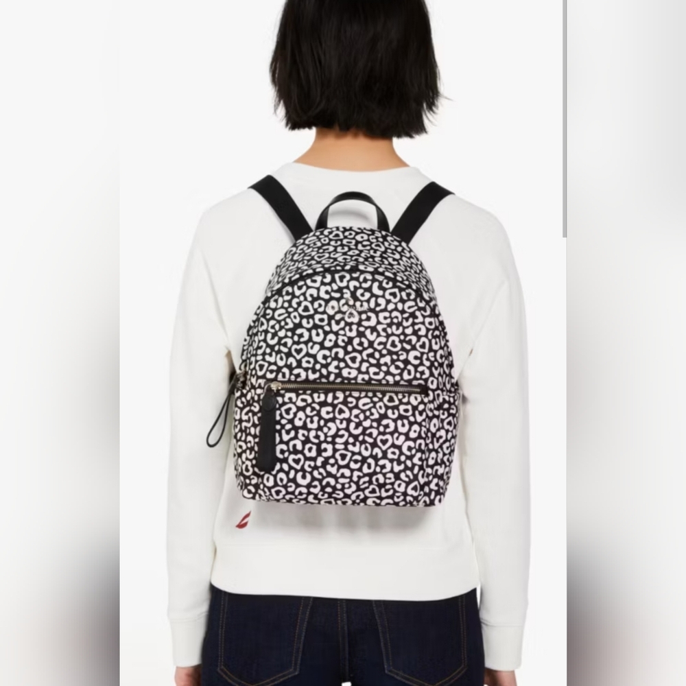 KATE SPADE Chelsea Leopard Backpack - Picture 6 of 9
